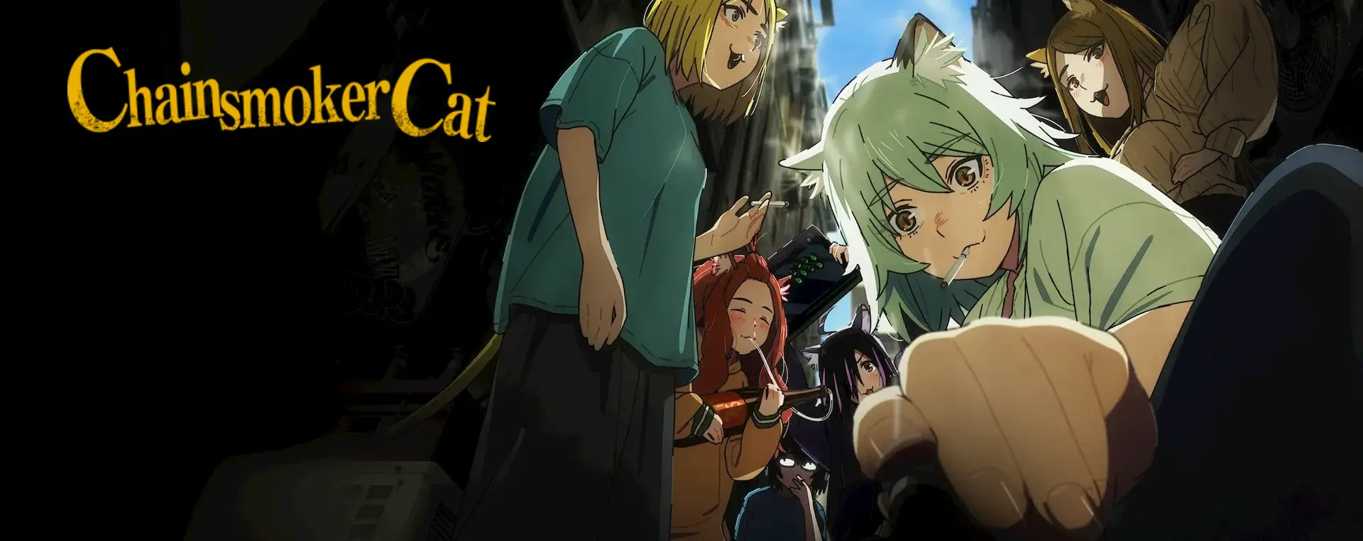 Chainsmoker Cat